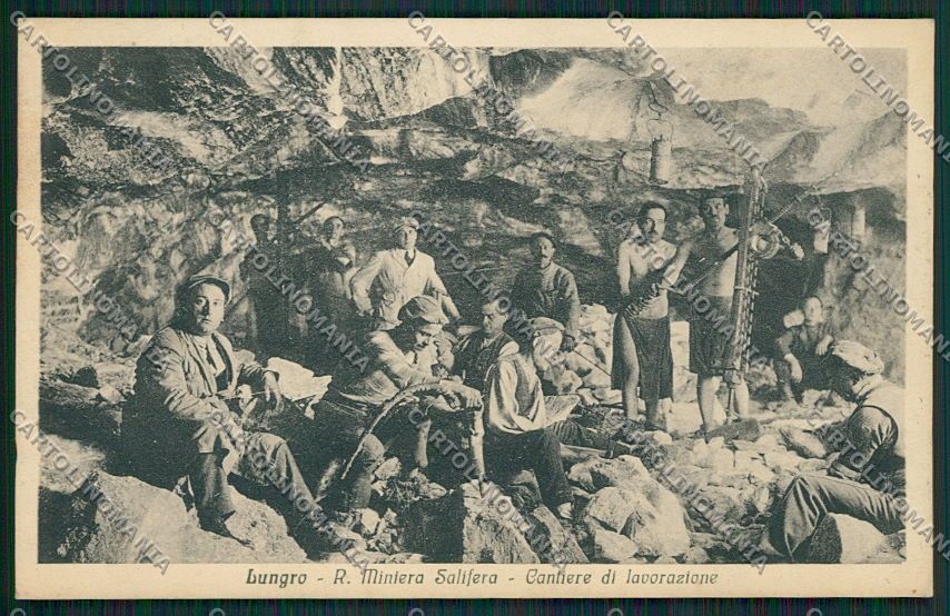 Cosenza Lungro Miniera cartolina EE5374 – fronte