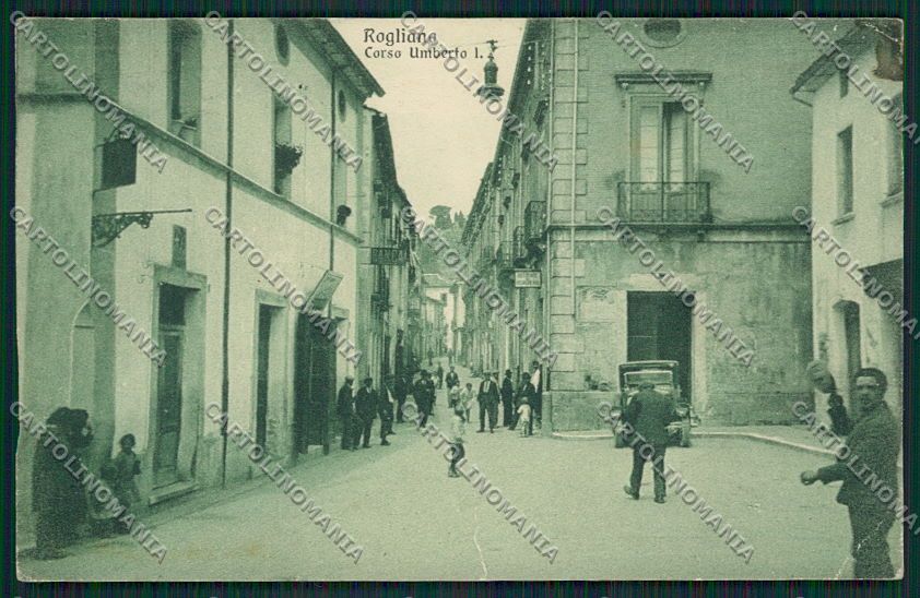 Cosenza Rogliano PIEGA cartolina EE5375 – fronte