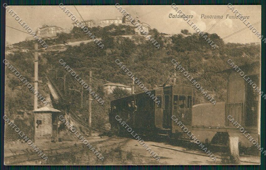 Catanzaro Città Funicolare cartolina EE5383 – fronte
