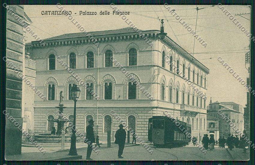 Catanzaro Città Tram cartolina EE5384 – fronte