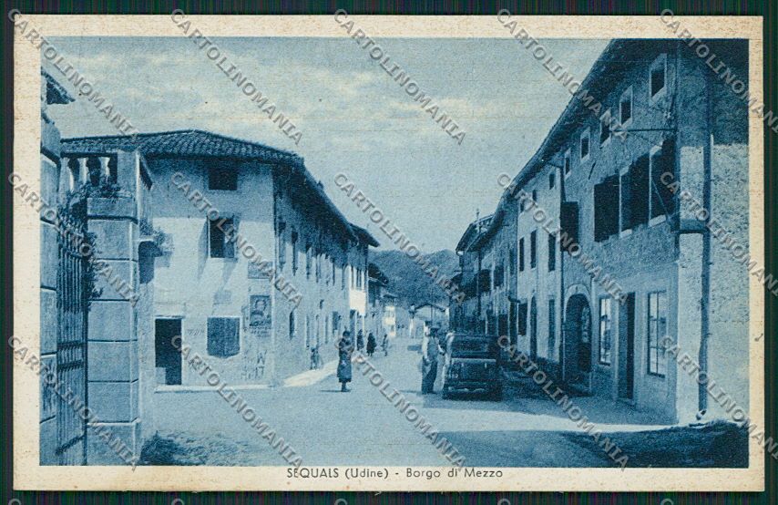 Pordenone Sequals cartolina EE5394 – fronte