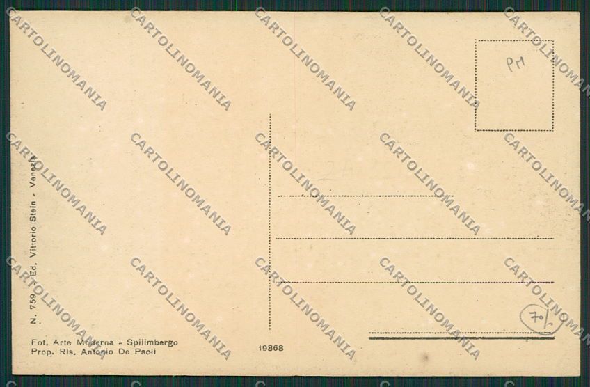 Pordenone Lestans cartolina EE5398 – retro