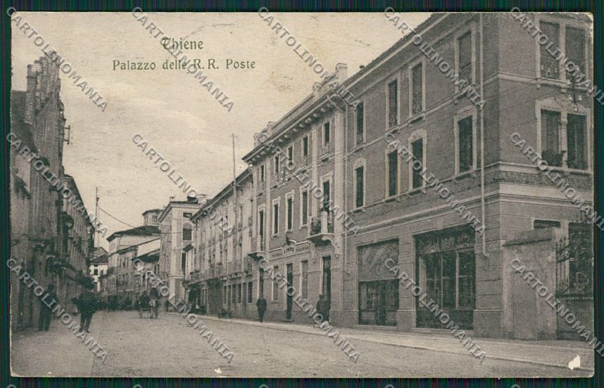 Vicenza Thiene Poste ABRASA cartolina EE5431 – fronte