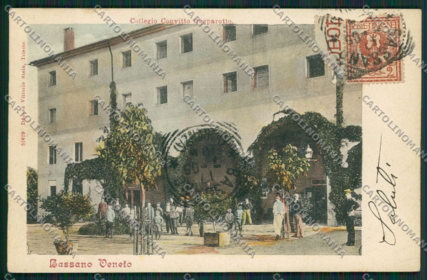Vicenza Bassano cartolina EE5438 – fronte