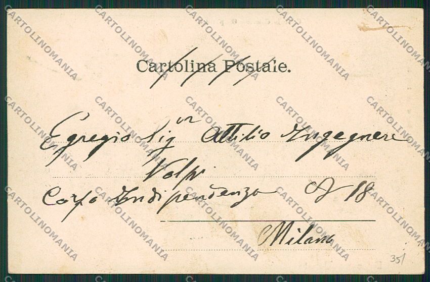 Vicenza Bassano cartolina EE5438 – retro