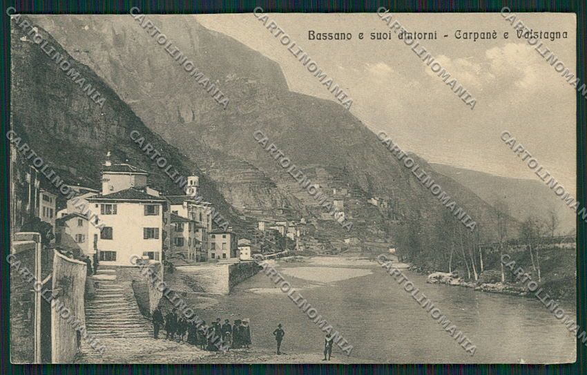 Vicenza Bassano cartolina EE5439 – fronte