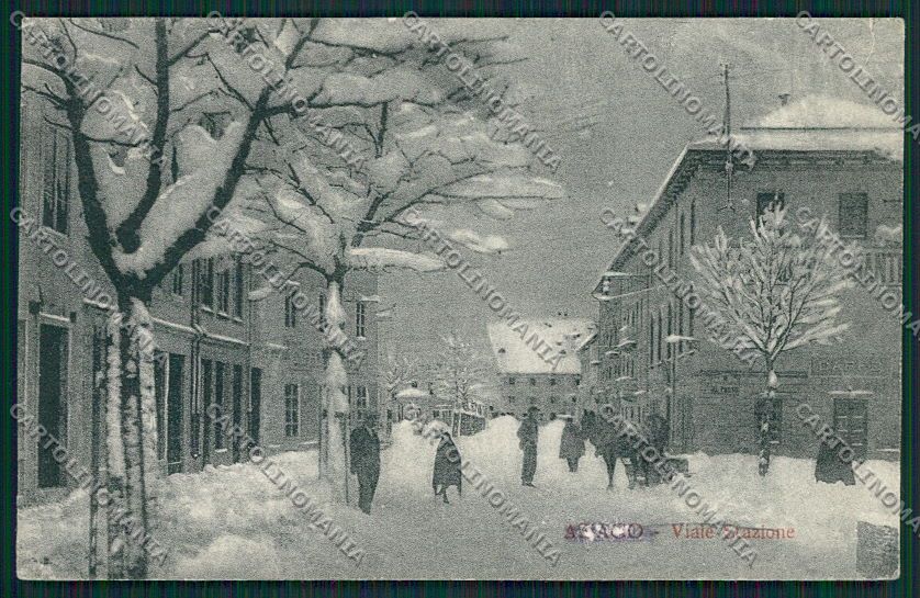 Vicenza Asiago Nevicata cartolina EE5444 – fronte