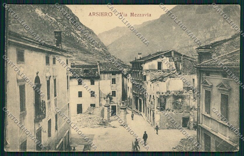 Vicenza Arsiero PIEGATA cartolina EE5446 – fronte