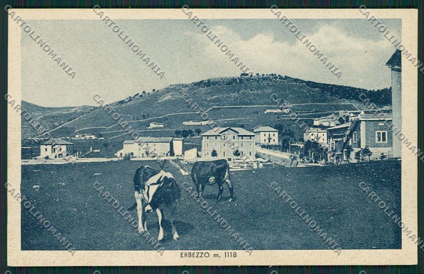Verona Erbezzo cartolina EE5448 – fronte