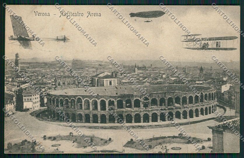 Verona Città Aviazione Concorsi Aerei cartolina EE5458 – fronte