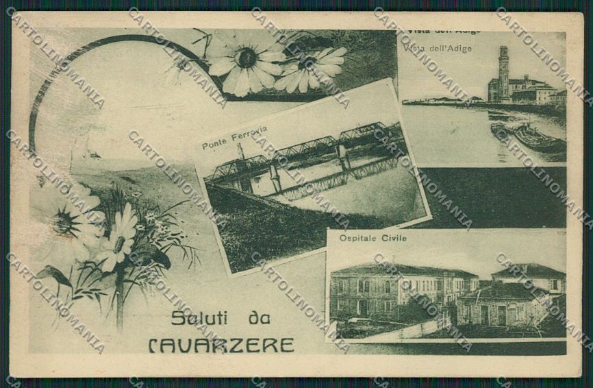 Venezia Cavarzere Saluti da cartolina EE5463 – fronte