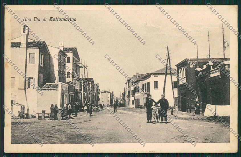 Venezia Sottomarina cartolina EE5468 – fronte
