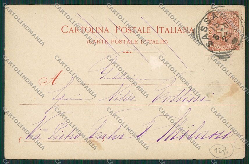 Cagliari Sardegna Pesca del Tonno cartolina EE5480 – retro