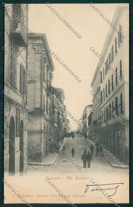 Sassari Città cartolina EE5483 – fronte