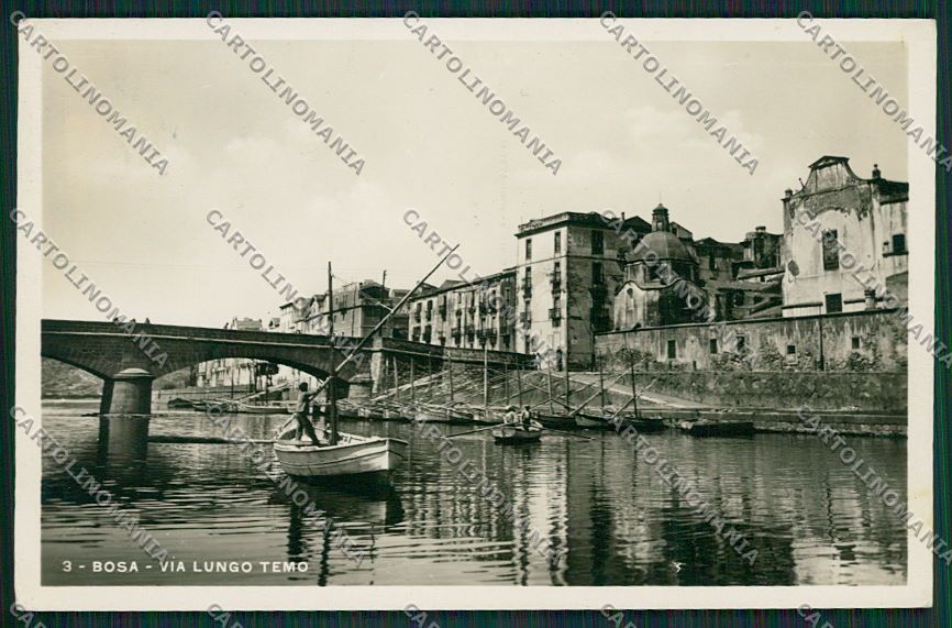 Oristano Bosa Foto cartolina EE5494 – fronte
