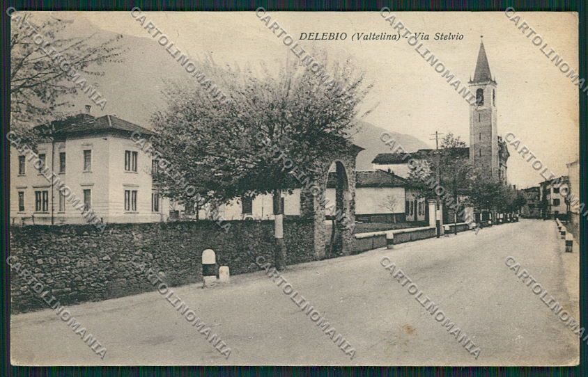 Sondrio Delebio cartolina EE5513 – fronte