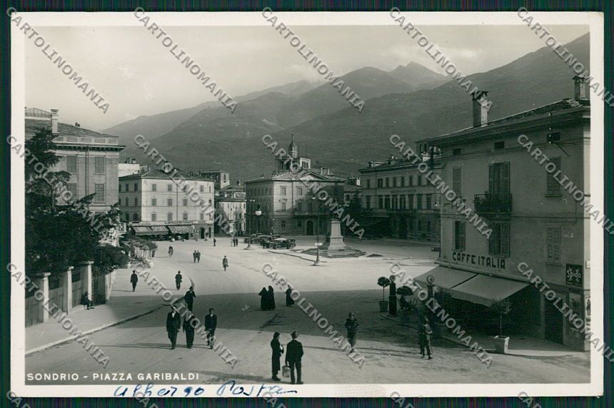 Sondrio Città Foto cartolina EE5544 – fronte