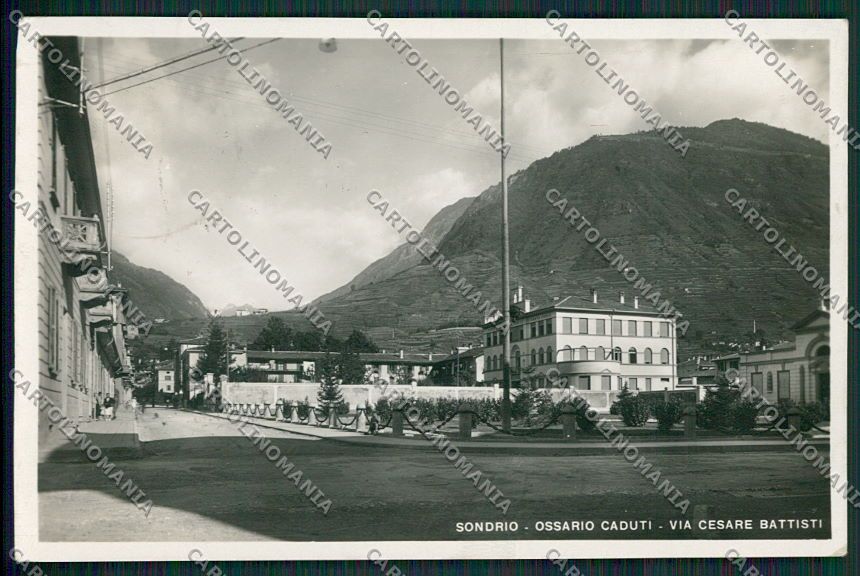 Sondrio Città Foto cartolina EE5545 – fronte