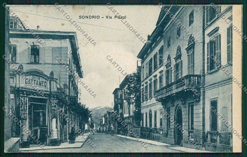 Sondrio Città cartolina EE5547 – fronte