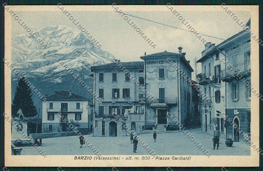 Lecco Barzio cartolina EE5557 – fronte