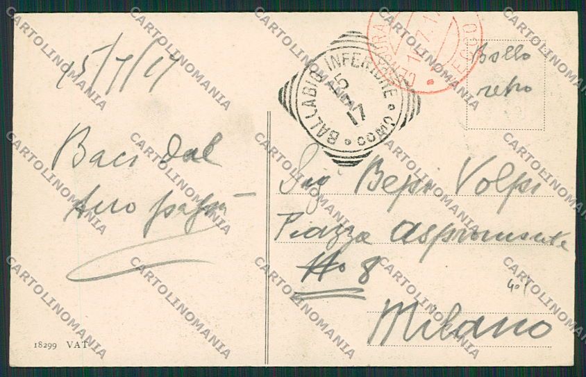 Lecco Ballabio Inferiore cartolina EE5558 – retro