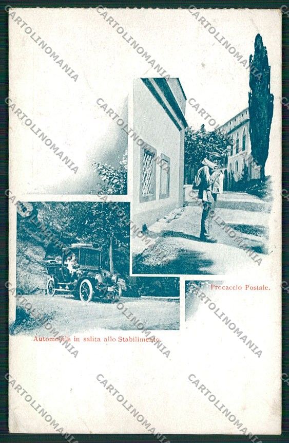 Como Regoledo Postino Auto cartolina EE5562 – fronte
