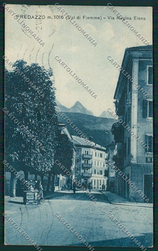 Trento Predazzo cartolina EE5587 – fronte