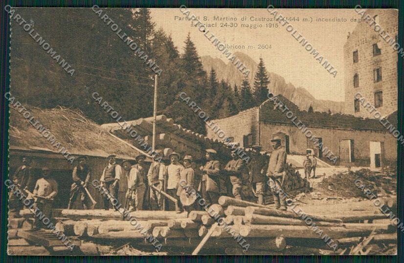 Trento San Martino di Castrozza cartolina EE5593 – fronte