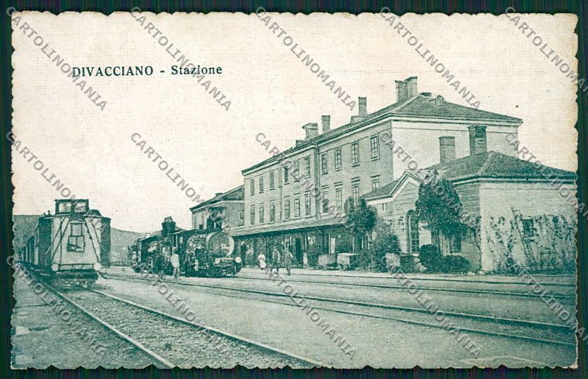 Slovenia Divaccia Stazione Treno cartolina EE5608 – fronte