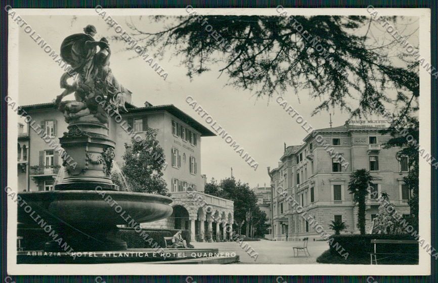 Croazia Abbazia Foto cartolina EE5623 – fronte