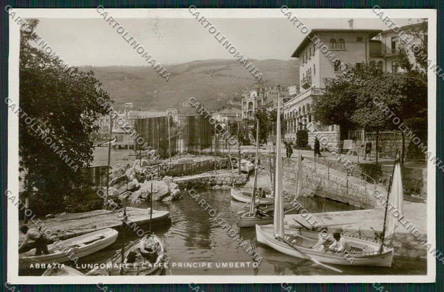 Croazia Abbazia Foto cartolina EE5626 – fronte