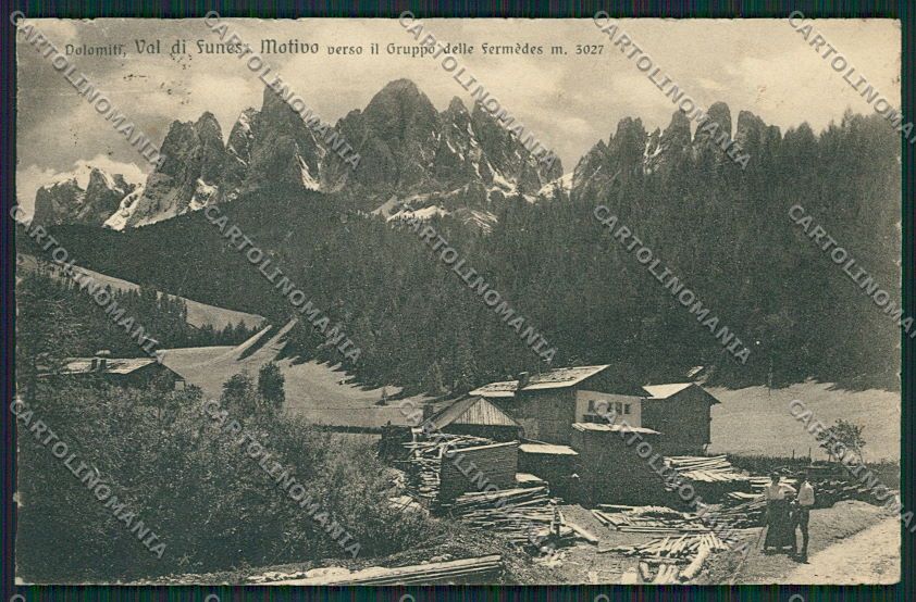 Bolzano Val di Funes cartolina EE5642 – fronte