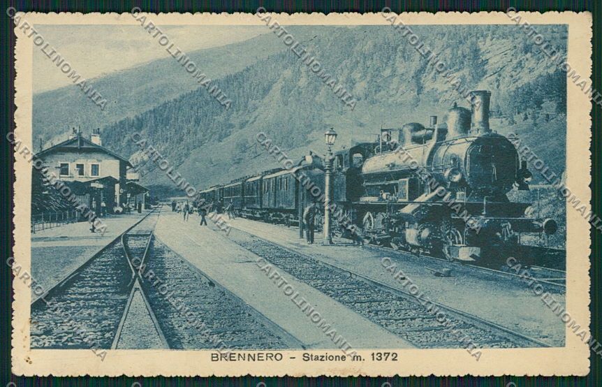 Bolzano Stazione Treno cartolina EE5649 – fronte