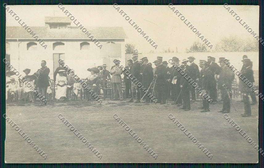 Rovigo Caserma Battaglione Fanteria Esercizi Ginnici Foto cartolina EE5662 – fronte