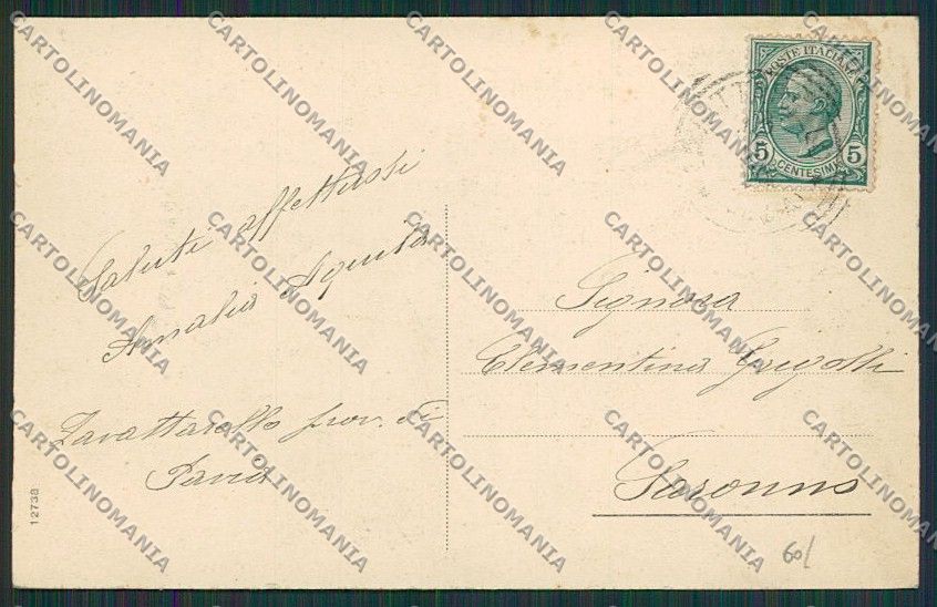 Pavia Zavattarello cartolina EE5672 – retro