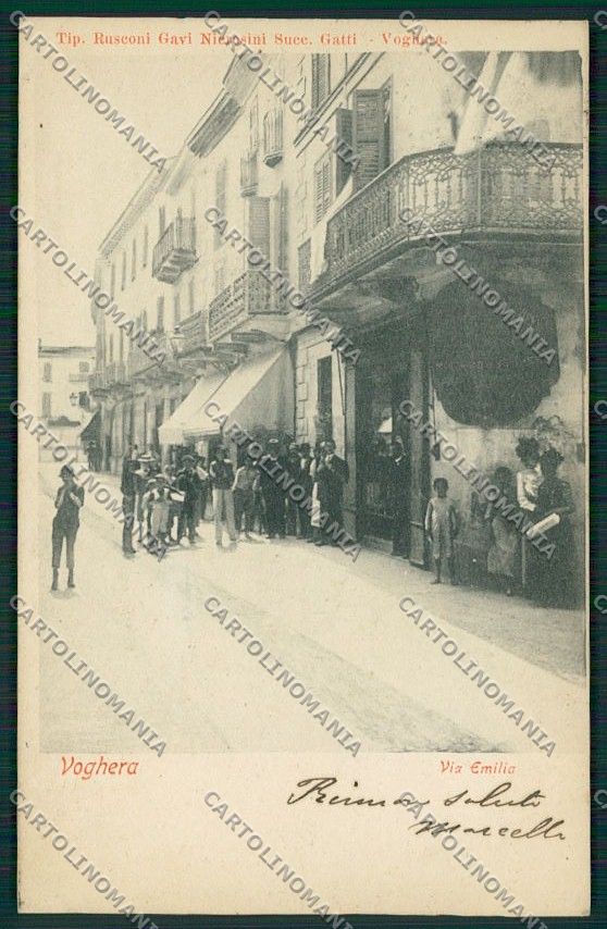Pavia Voghera cartolina EE5673 – fronte