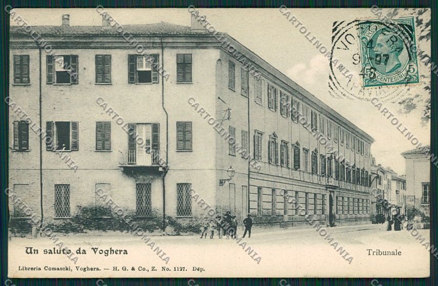 Pavia Voghera cartolina EE5676 – fronte