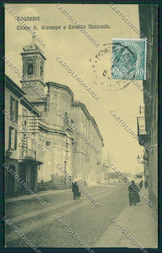 Pavia Voghera PIEGHINA cartolina EE5677 – fronte