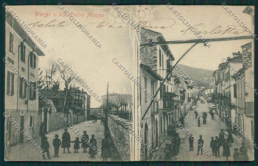 Pavia Varzi cartolina EE5679 – fronte