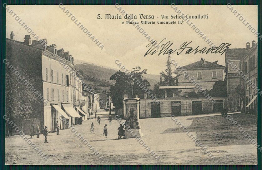 Pavia Santa Maria della Versa cartolina EE5682 – fronte
