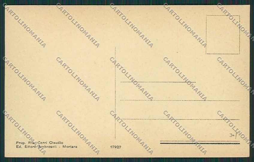 Pavia Garlasco cartolina EE5685 – retro