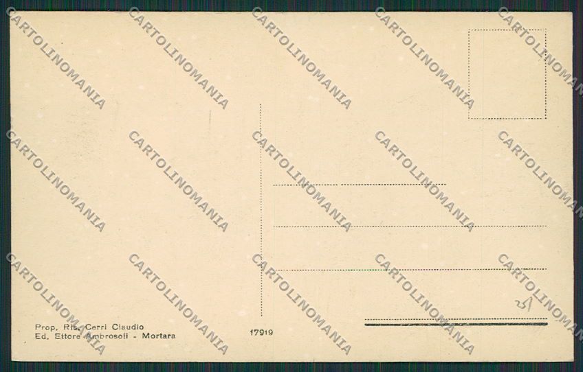 Pavia Garlasco cartolina EE5686 – retro