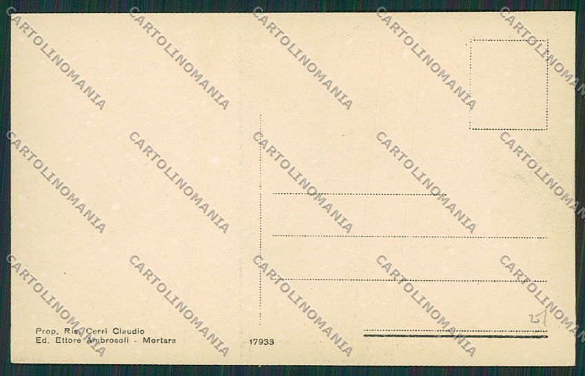Pavia Garlasco cartolina EE5687 – retro