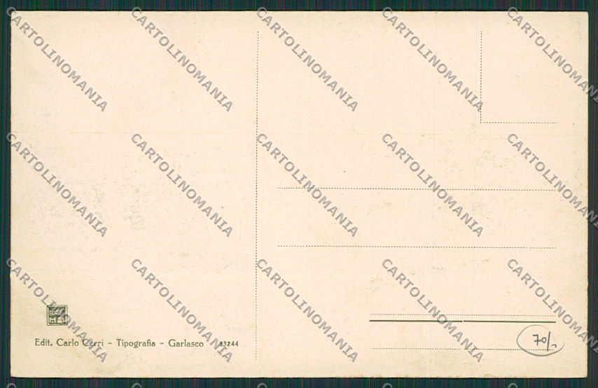Pavia Garlasco cartolina EE5691 – retro