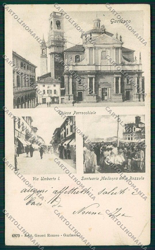 Pavia Garlasco PIEGHINA cartolina EE5693 – fronte