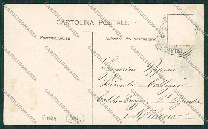 Pavia Garlasco PIEGHINA cartolina EE5693 – retro