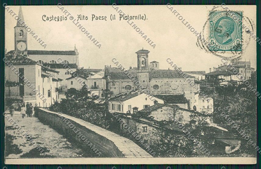 Pavia Casteggio cartolina EE5697 – fronte