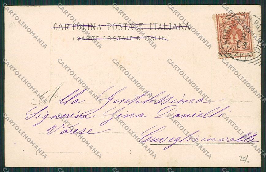 Pavia Città Naviglio cartolina EE5699 – retro
