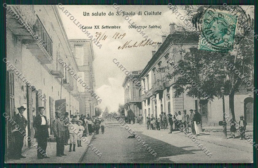 Foggia San Paolo Civitate cartolina EE5720 – fronte