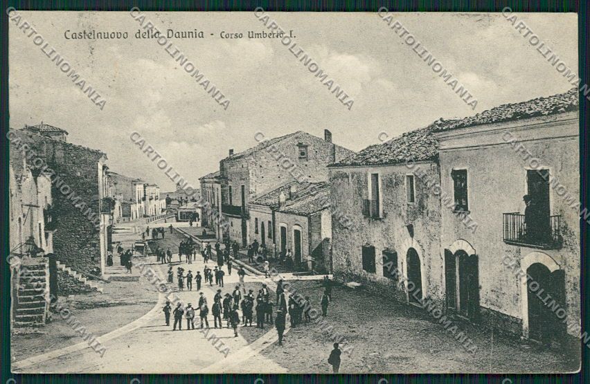 Foggia Castelnuovo della Daunia cartolina EE5724 – fronte